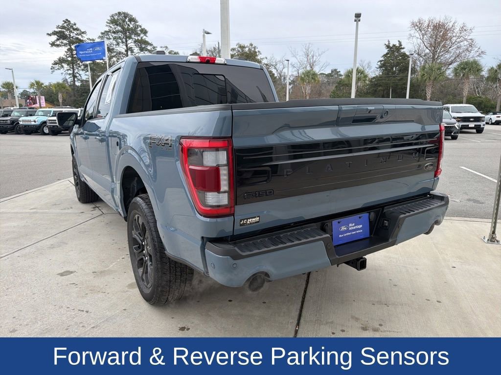 Certified 2023 Ford F150 Platinum w/ Equipment Group 701A High image 3