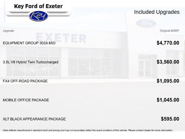 Certified 2024 Ford F150 XLT w/ Equipment Group 302A MID AWD/4WD image 12