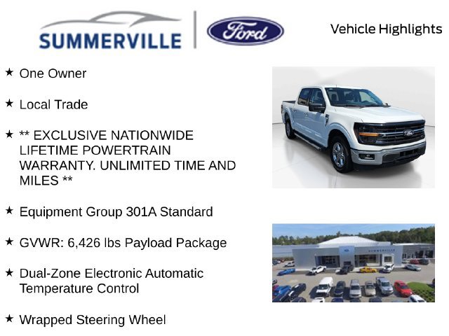 Certified 2025 Ford F150 XLT w/ Equipment Group 301A Standard RWD image 2