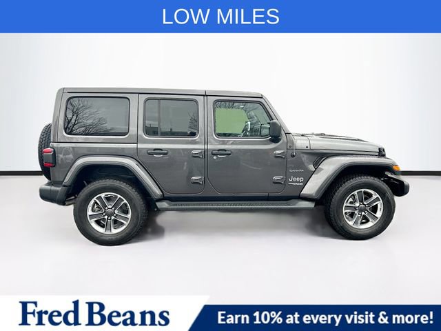 Used 2022 Jeep Wrangler Unlimited Sahara w/ LED Lighting Group image 11