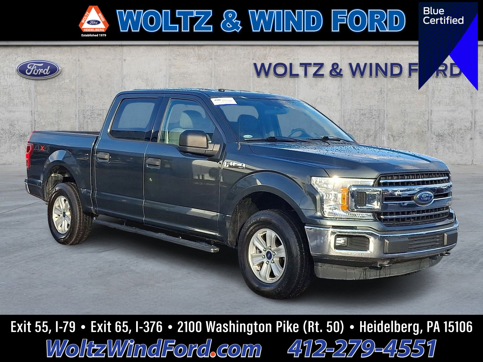 Certified 2018 Ford F150 XLT image 1