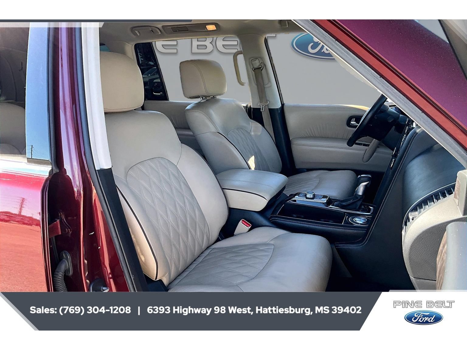 Used 2021 Nissan Armada Platinum w/ Captain's Chairs Package RWD image 6