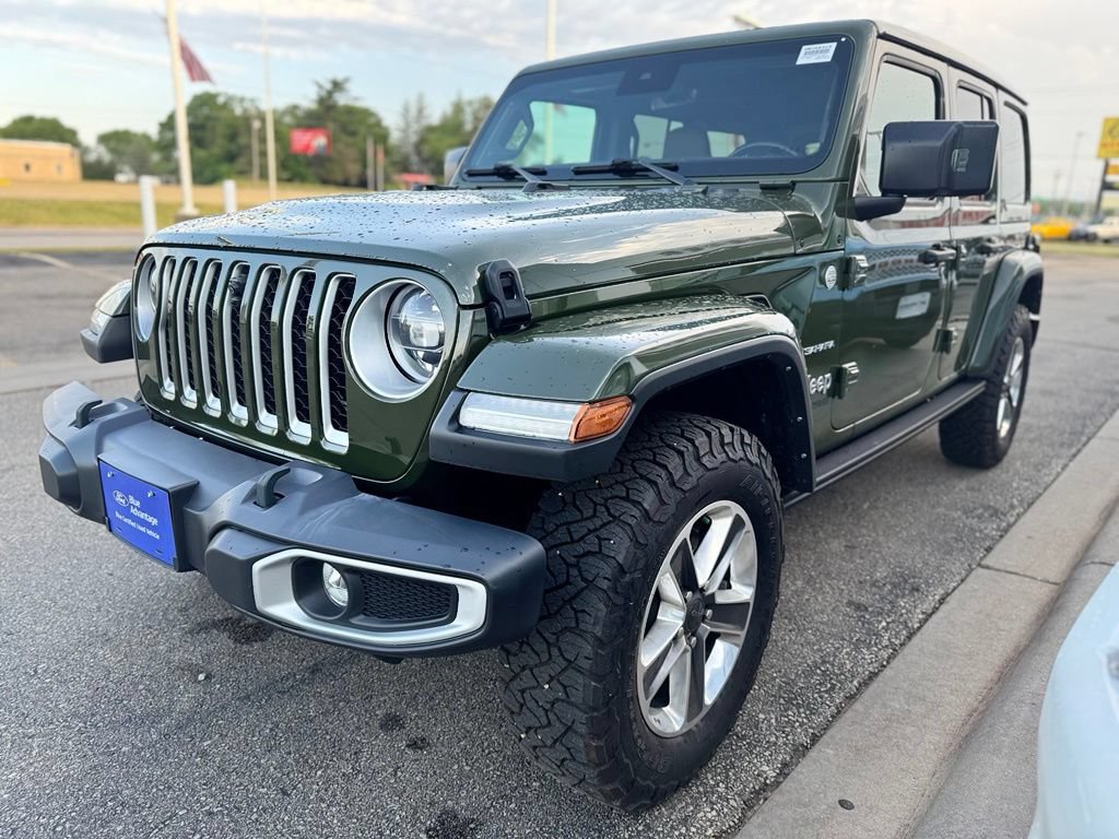 Used 2021 Jeep Wrangler Unlimited Sahara AWD/4WD image 36