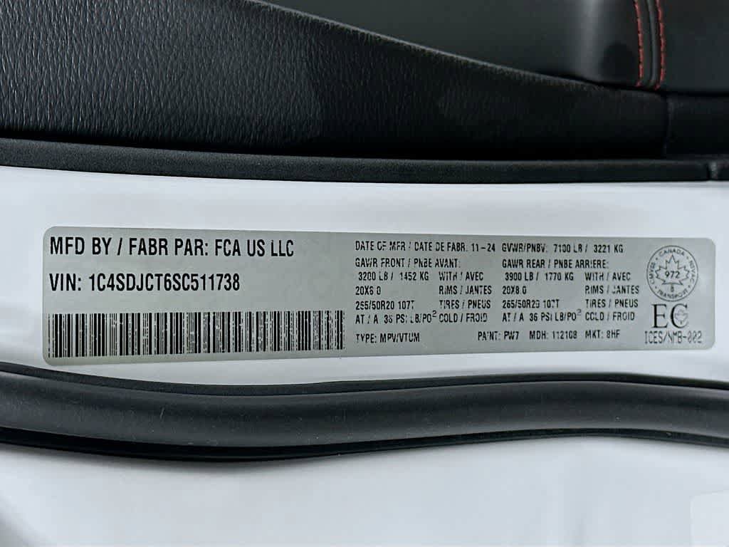 Used 2025 Dodge Durango R/T AWD/4WD image 23