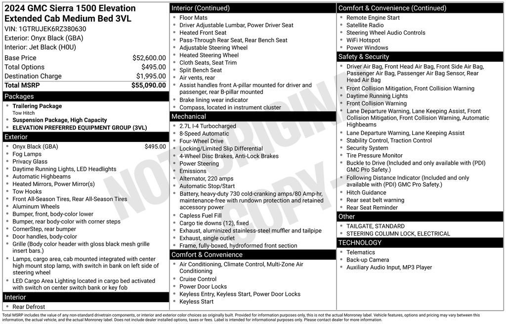 Used 2024 GMC Sierra 1500 Elevation image 10