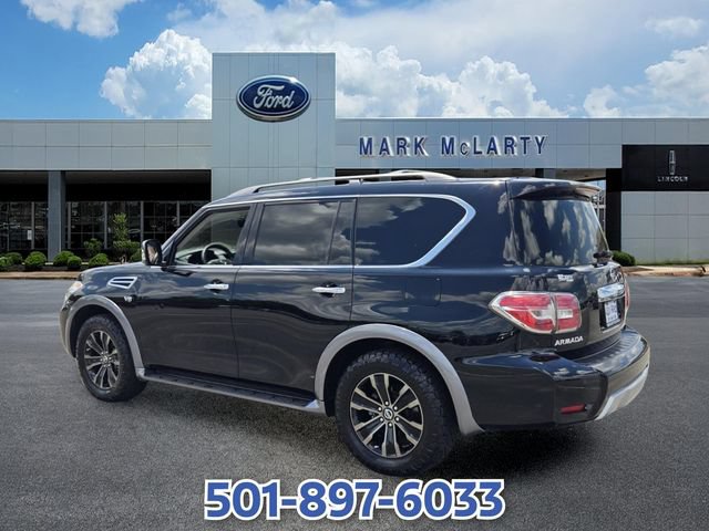 Used 2018 Nissan Armada Platinum w/ Captain Seat Package RWD video 3