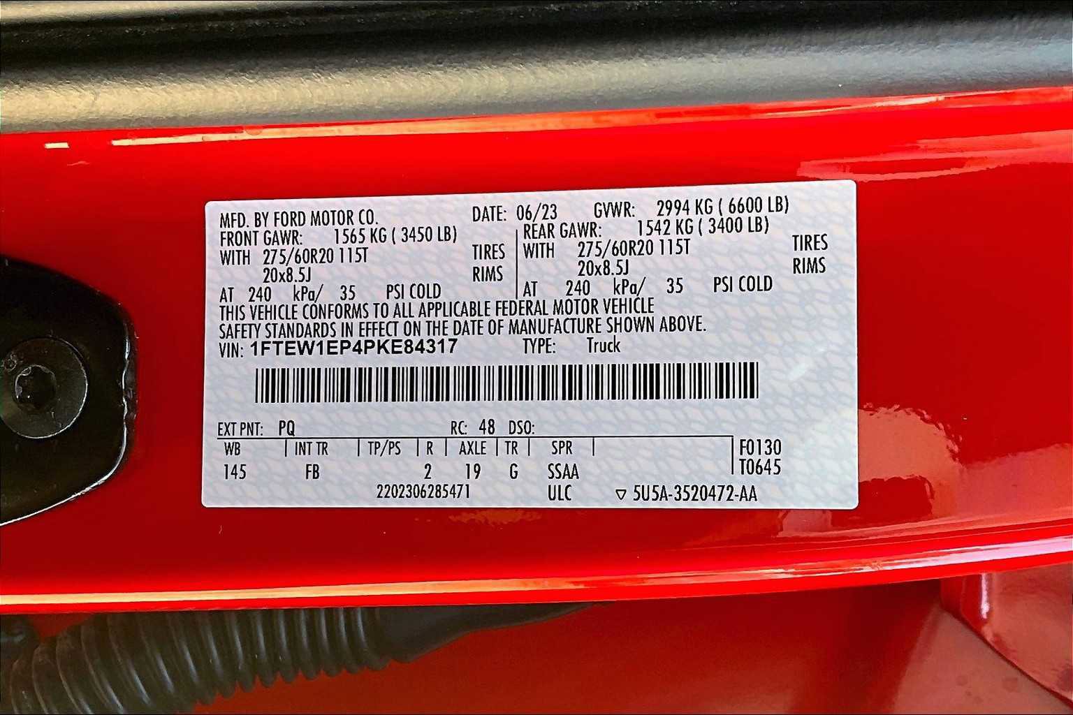 Certified 2023 Ford F150 XLT w/ Equipment Group 302A High image 34