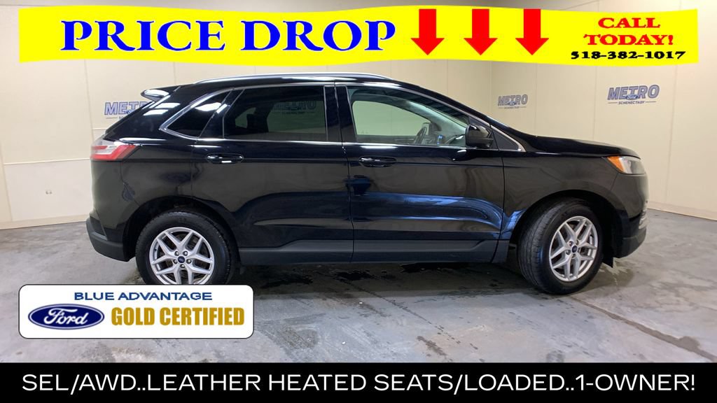 Certified 2022 Ford Edge SEL w/ Convenience Package AWD/4WD image 2
