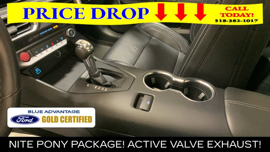 Certified 2025 Ford Mustang GT Premium w/ Mustang Nite Pony Package RWD image 34