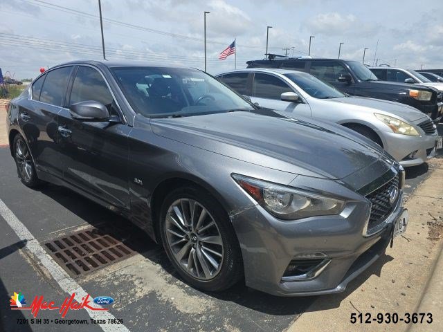 Used 2018 INFINITI Q50 Luxe w/ Essential Package (3.0T Luxe) RWD image 1