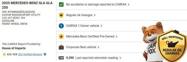 Used 2025 Mercedes-Benz GLA 250 image 10