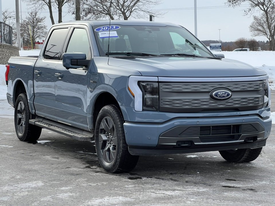 Certified 2023 Ford F150 Lightning Lariat w/ Equipment Group 511A High image 38