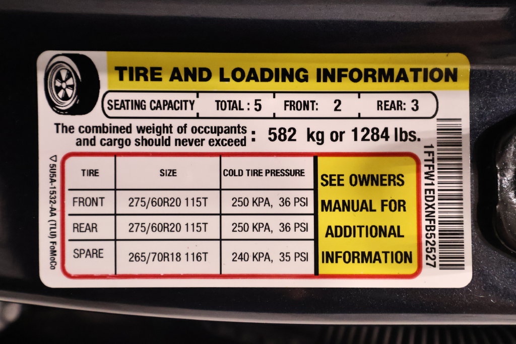Certified 2022 Ford F150 Platinum w/ Equipment Group 701A High AWD/4WD image 48
