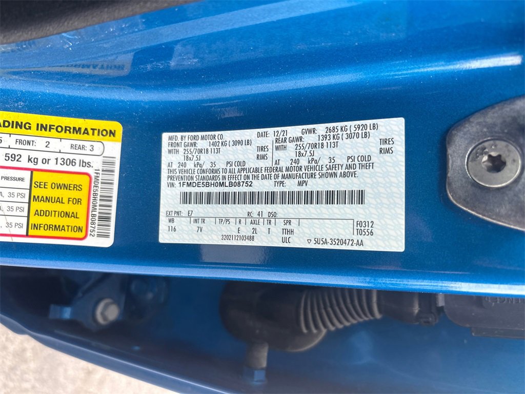 Certified 2021 Ford Bronco Outer Banks image 29