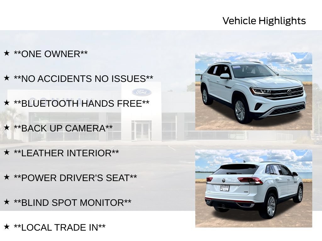 Used 2021 Volkswagen Atlas Cross Sport SE AWD/4WD image 6