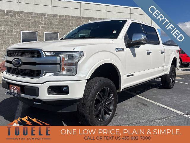 Certified 2019 Ford F150 Platinum w/ Equipment Group 701A Luxury