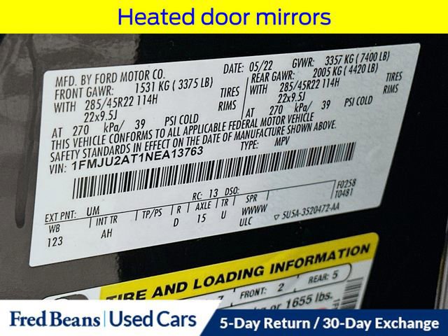 Certified 2022 Ford Expedition Limited image 41