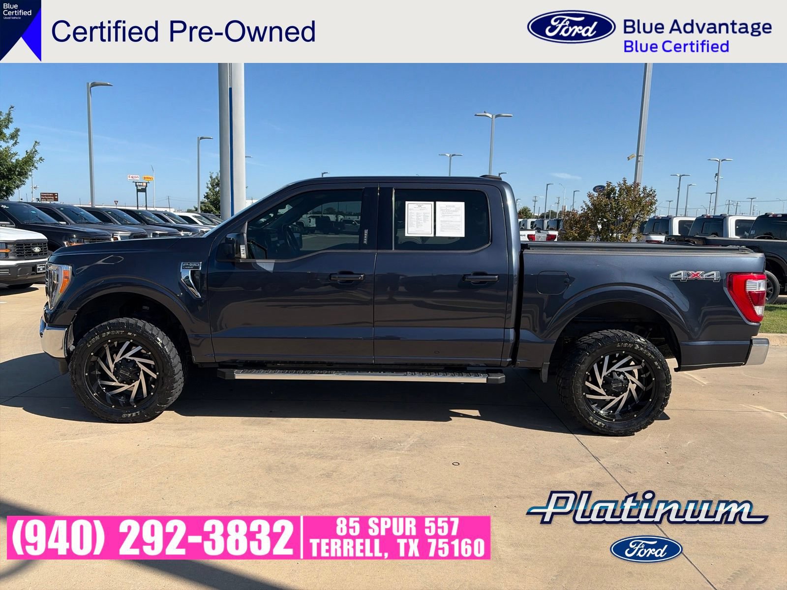Certified 2022 Ford F150 Lariat w/ Bed Utility Package AWD/4WD image 2