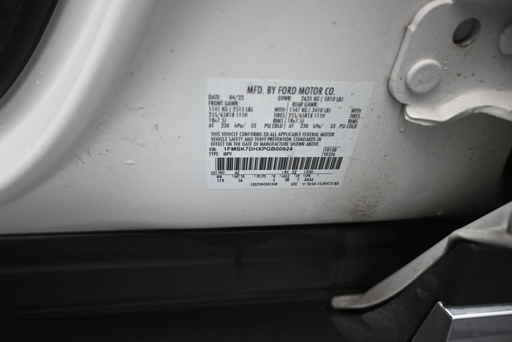 Certified 2023 Ford Explorer XLT w/ Equipment Group 202A RWD image 20