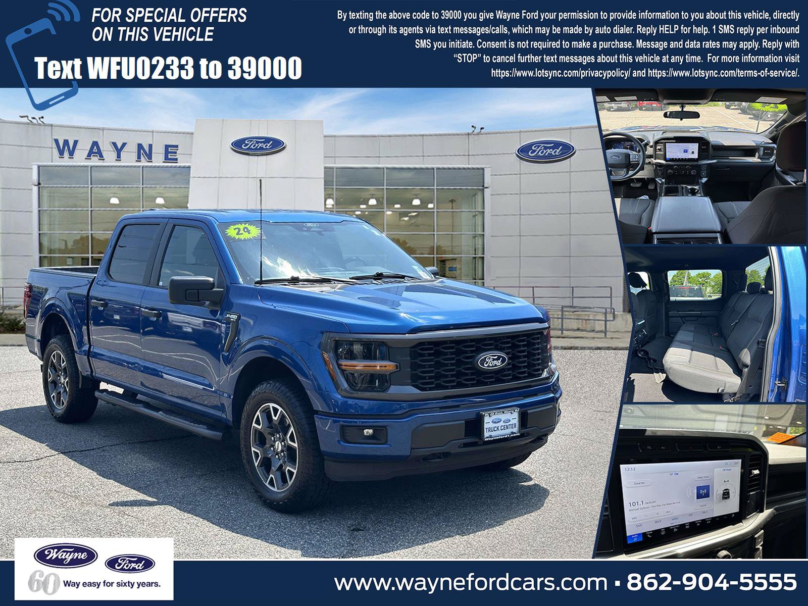 Certified 2024 Ford F150 STX AWD/4WD image 1