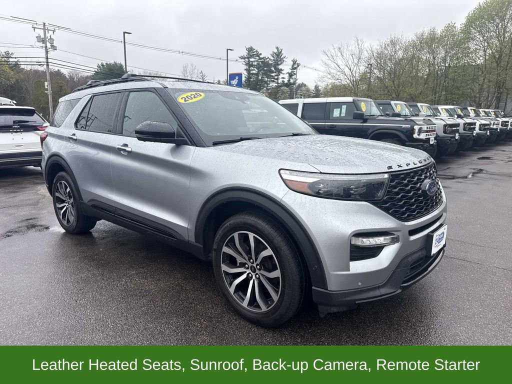 Certified 2020 Ford Explorer ST w/ Premium Technology Package AWD/4WD image 10
