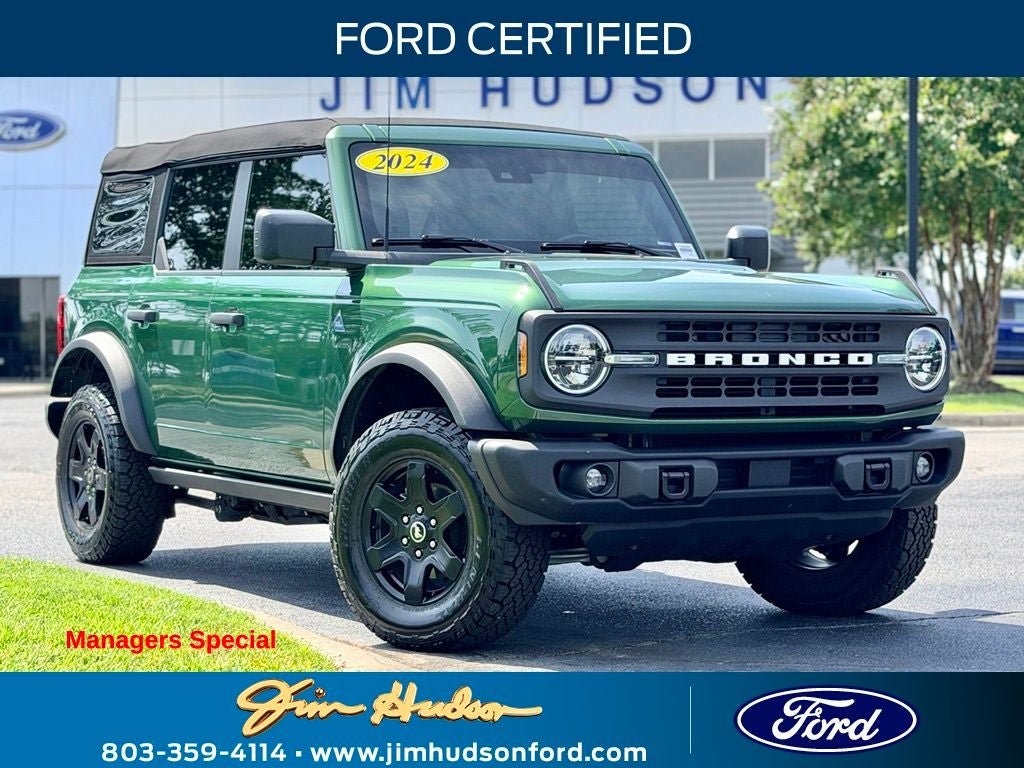 Certified 2024 Ford Bronco Black Diamond