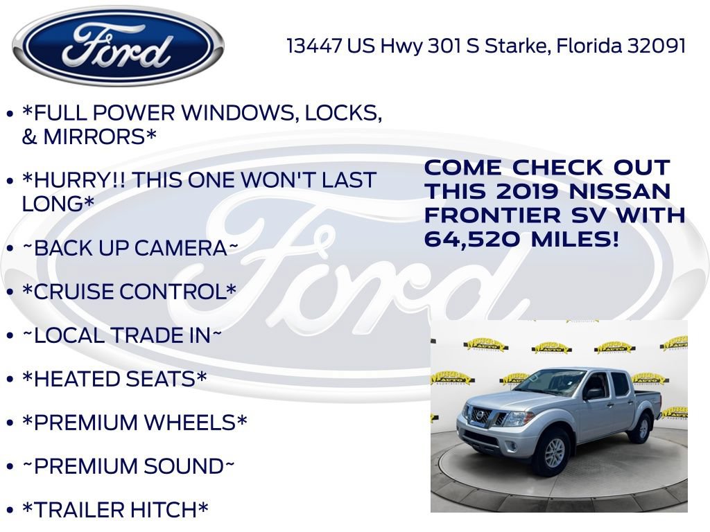 Used 2019 Nissan Frontier SV w/ Value Truck Package RWD image 10