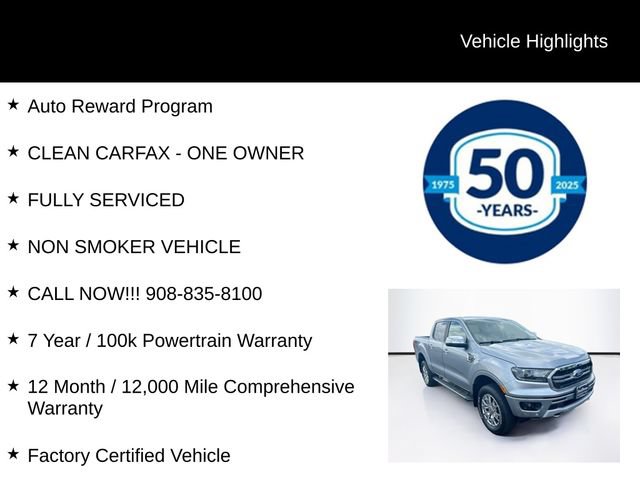 Certified 2023 Ford Ranger Lariat w/ Equipment Group 501A High AWD/4WD image 5