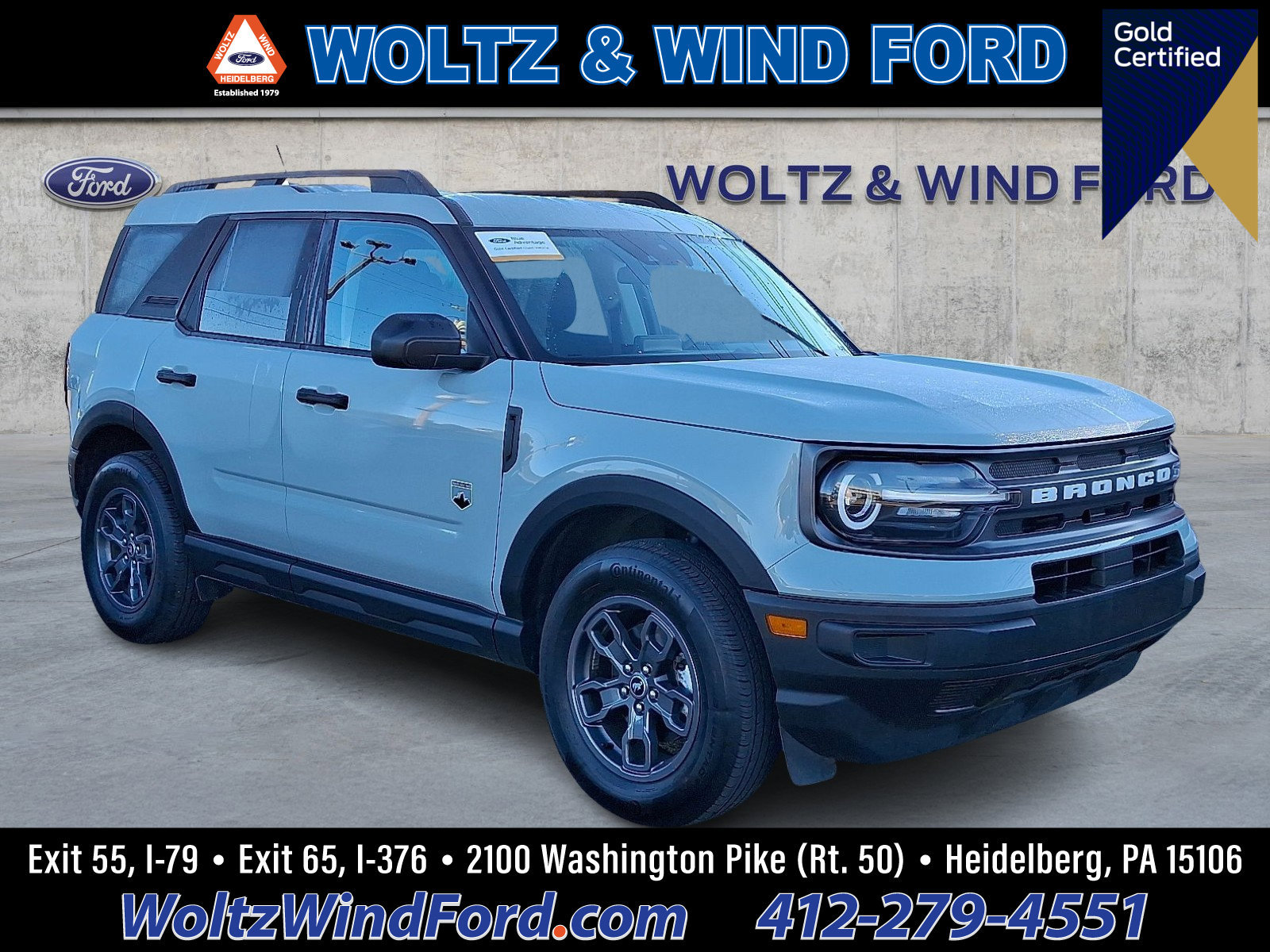 Certified 2024 Ford Bronco Sport Big Bend