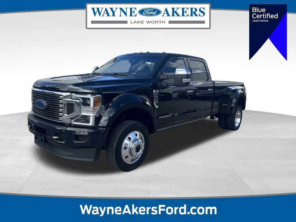 Certified 2021 Ford F450 Platinum w/ FX4 Off-Road Package image 7