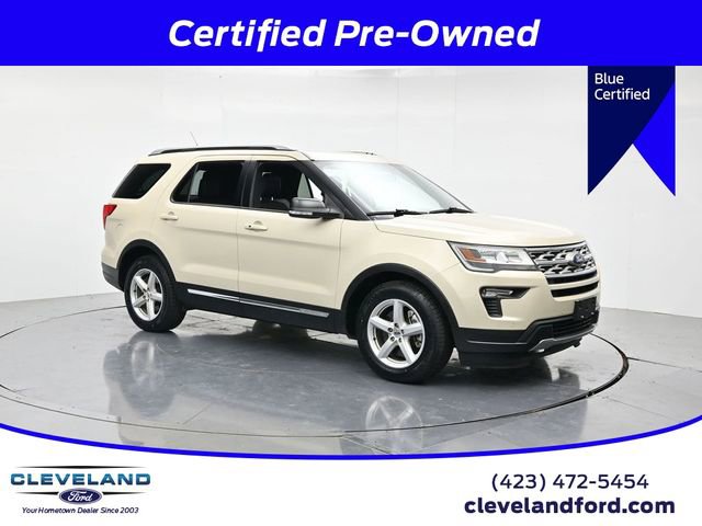 Certified 2018 Ford Explorer XLT w/ Equipment Group 202A FWD image 1