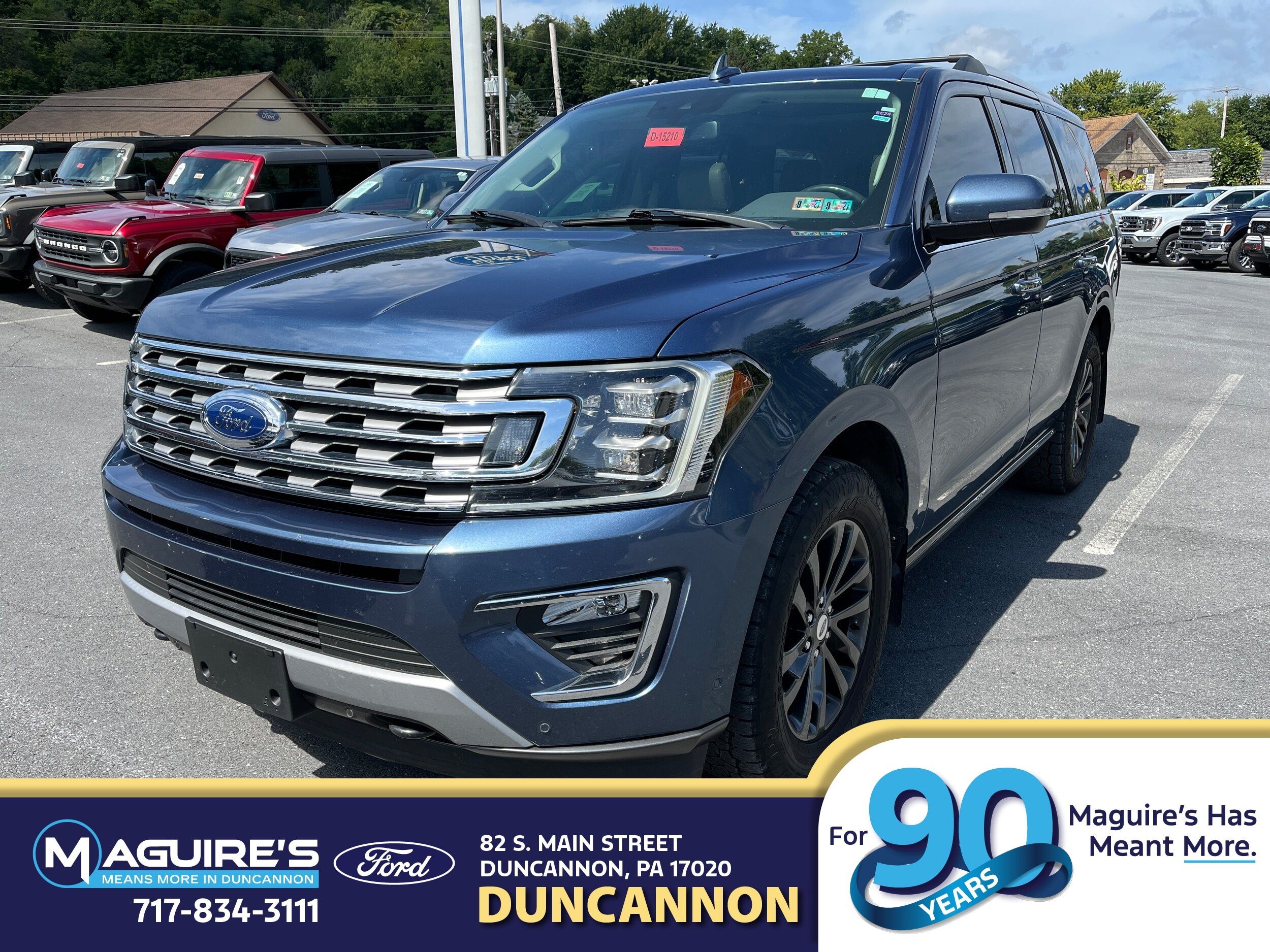 Certified 2019 Ford Expedition Limited w/ Equipment Group 301A AWD/4WD image 1