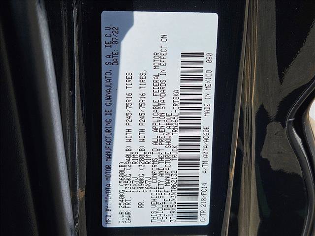 Used 2022 Toyota Tacoma SR5 w/ SR5 Appearance Package (SM) RWD image 23
