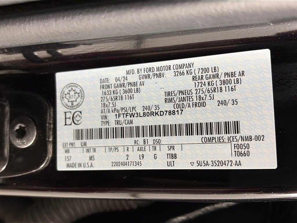 Certified 2024 Ford F150 XLT w/ Tow/Haul Package image 9