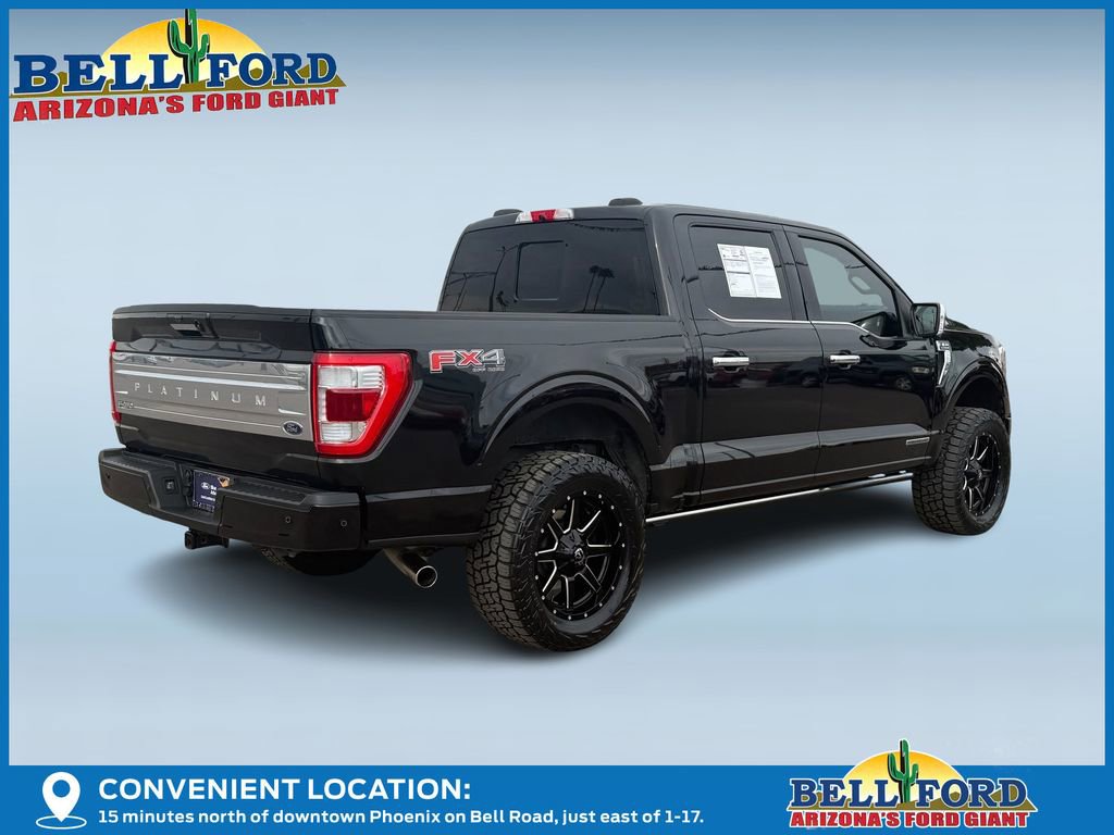 Certified 2023 Ford F150 Platinum w/ Equipment Group 701A High image 3