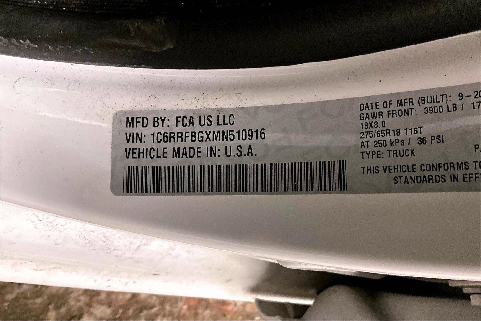 Used 2021 RAM 1500 Big Horn image 33