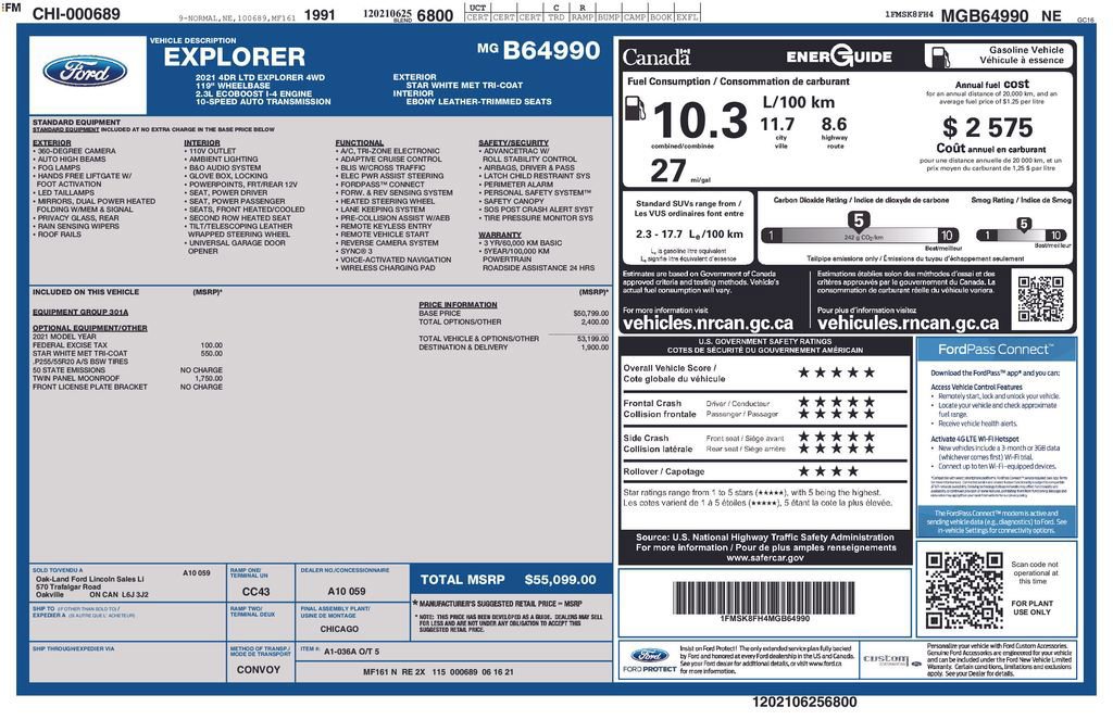 Certified 2021 Ford Explorer Limited image 26