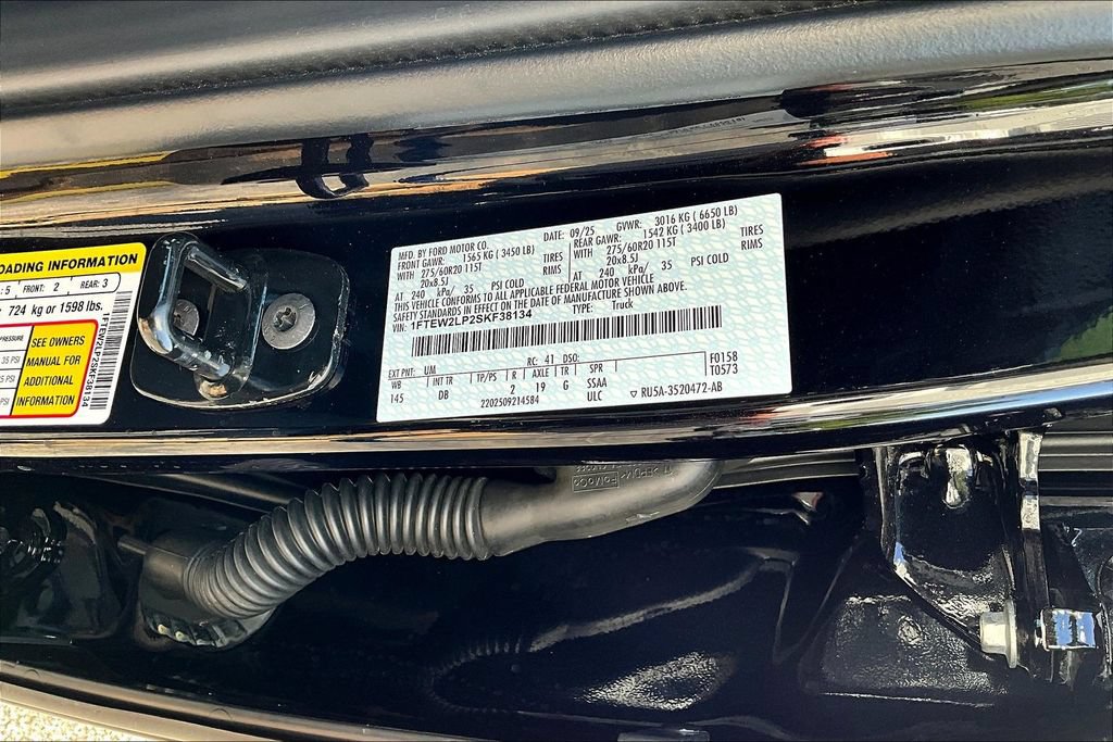 Certified 2025 Ford F150 STX w/ Equipment Group 200A AWD/4WD image 22