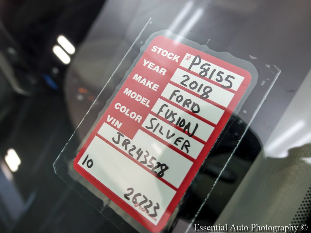 Certified 2018 Ford Fusion S FWD image 26