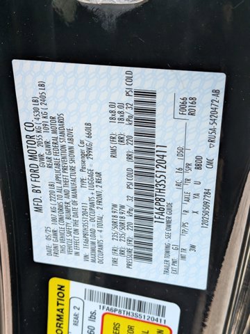 Certified 2025 Ford Mustang Premium RWD image 29
