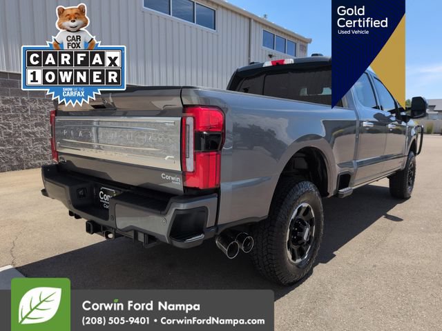 Certified 2025 Ford F350 Platinum w/ Platinum Plus Package AWD/4WD image 3