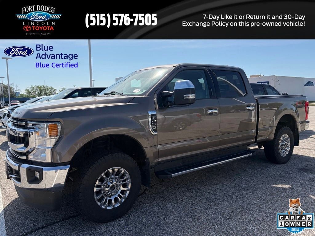 Certified 2022 Ford F250 XLT w/ XLT Premium Package AWD/4WD image 1