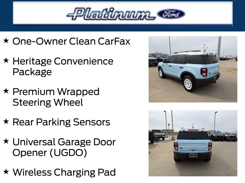 Certified 2024 Ford Bronco Sport Heritage w/ Heritage Convenience Package image 22