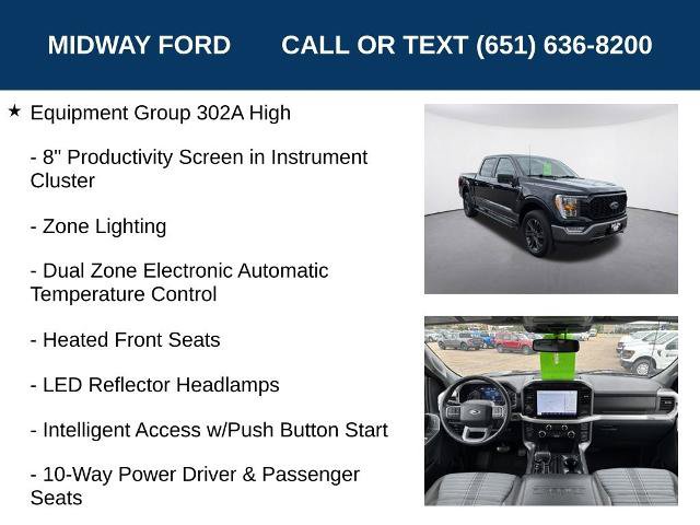 Certified 2023 Ford F150 XLT w/ Equipment Group 302A High AWD/4WD image 19