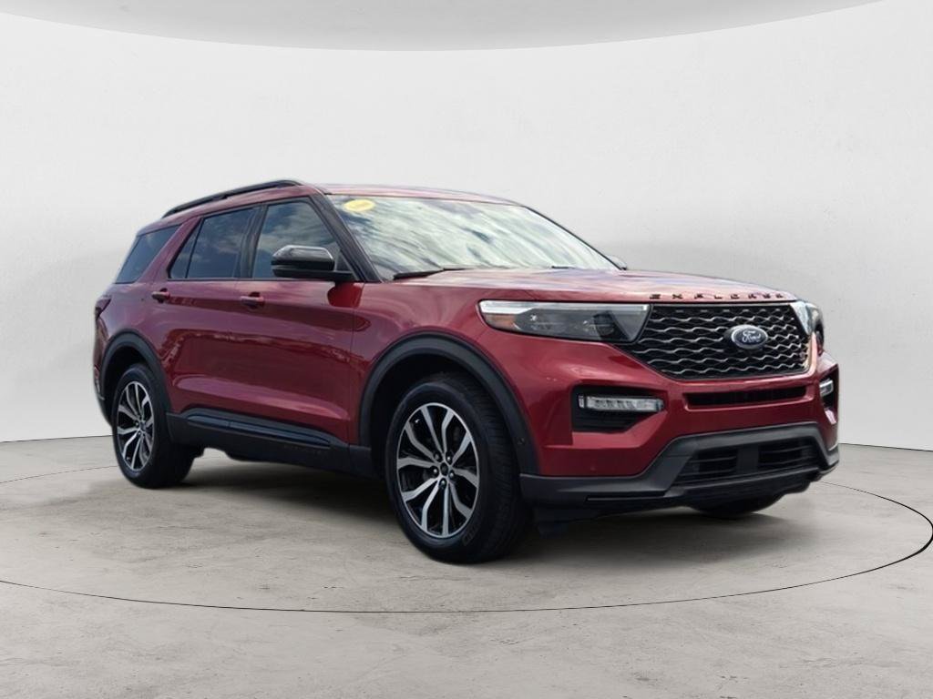 Certified 2020 Ford Explorer ST w/ Premium Technology Package AWD/4WD image 1