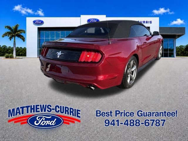 Certified 2017 Ford Mustang Convertible RWD image 4