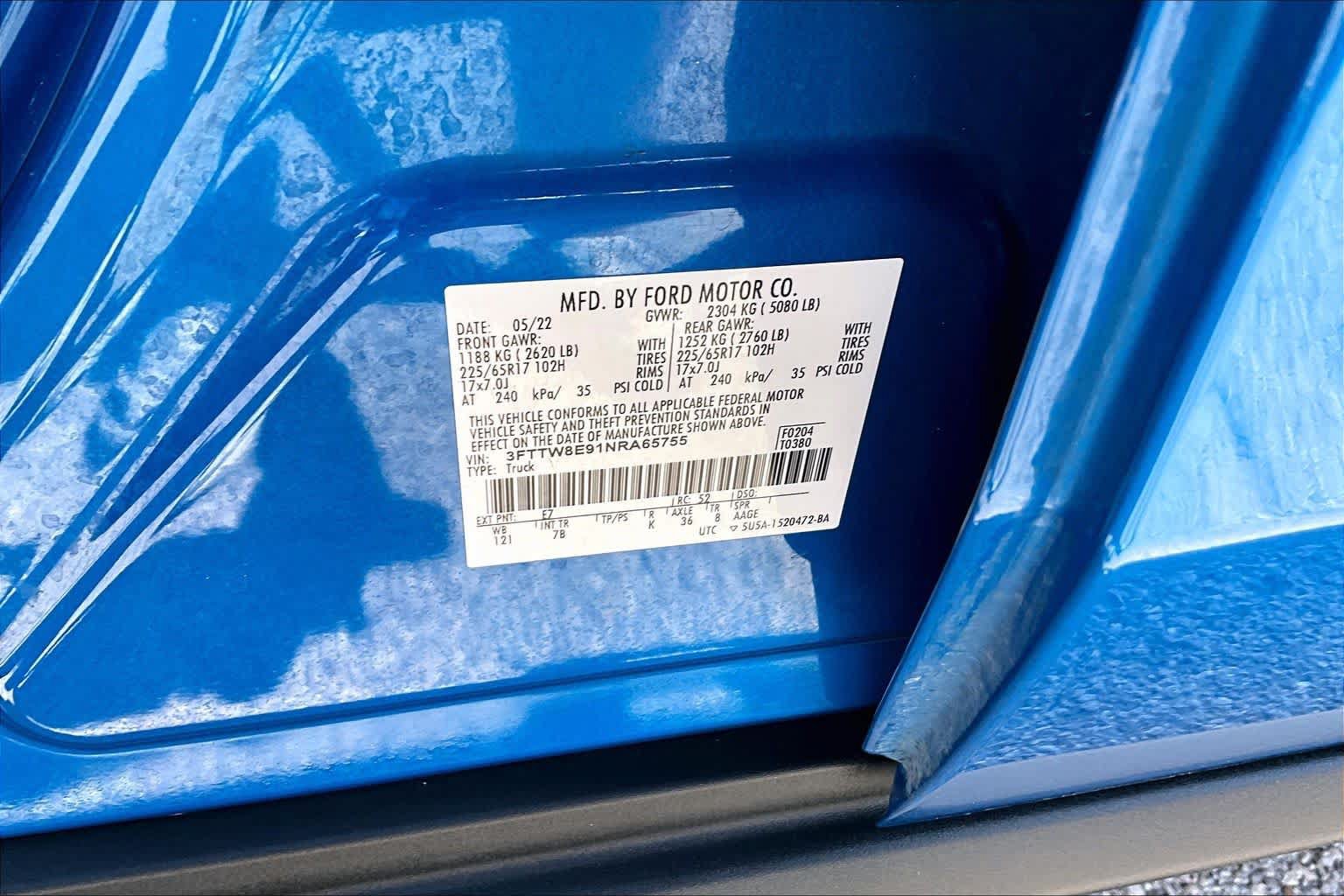 Certified 2022 Ford Maverick XLT FWD image 35