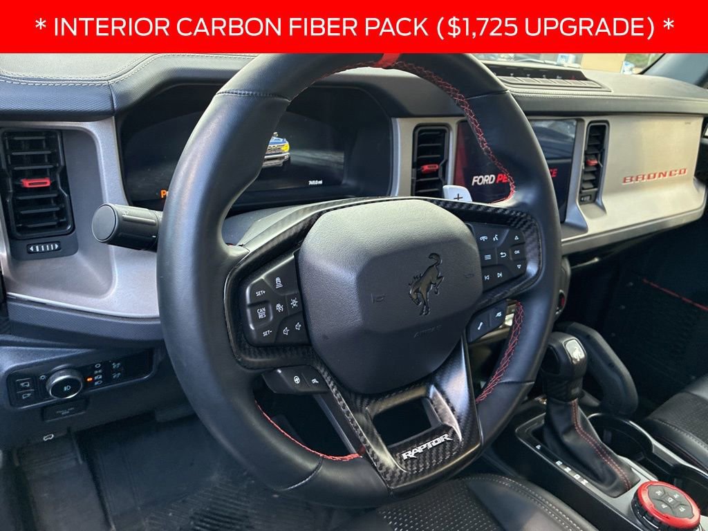 Certified 2024 Ford Bronco Raptor w/ Interior Carbon Fiber Pack 6 image 12