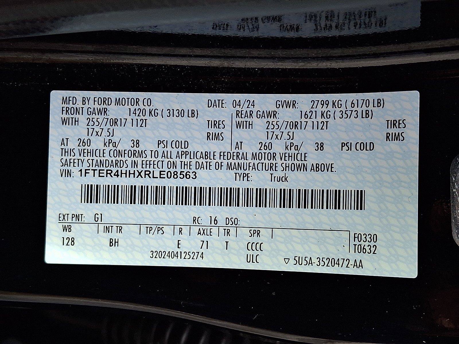 Certified 2024 Ford Ranger XLT AWD/4WD image 27