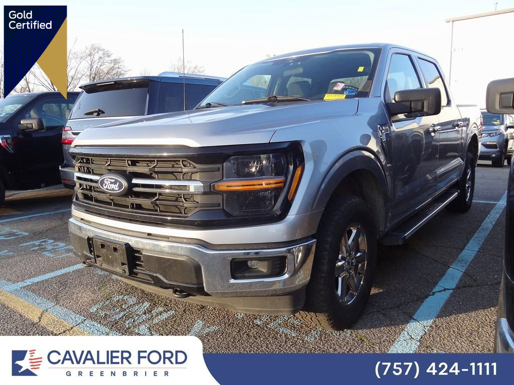 Certified 2025 Ford F150 XLT w/ Equipment Group 301A Standard